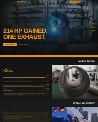 Component & Equipment Manufacturing Professional Website Template