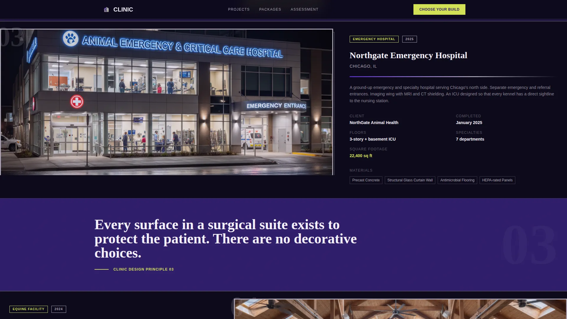 Healthcare & Hospital Design Pricing Website Template