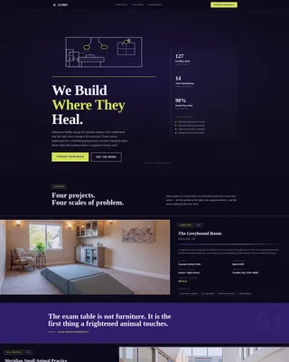 Healthcare & Hospital Design Pricing Website Template