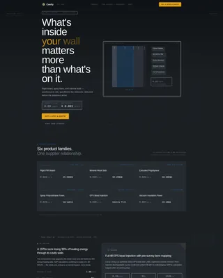 Construction Materials & Supply Portfolio Website Template