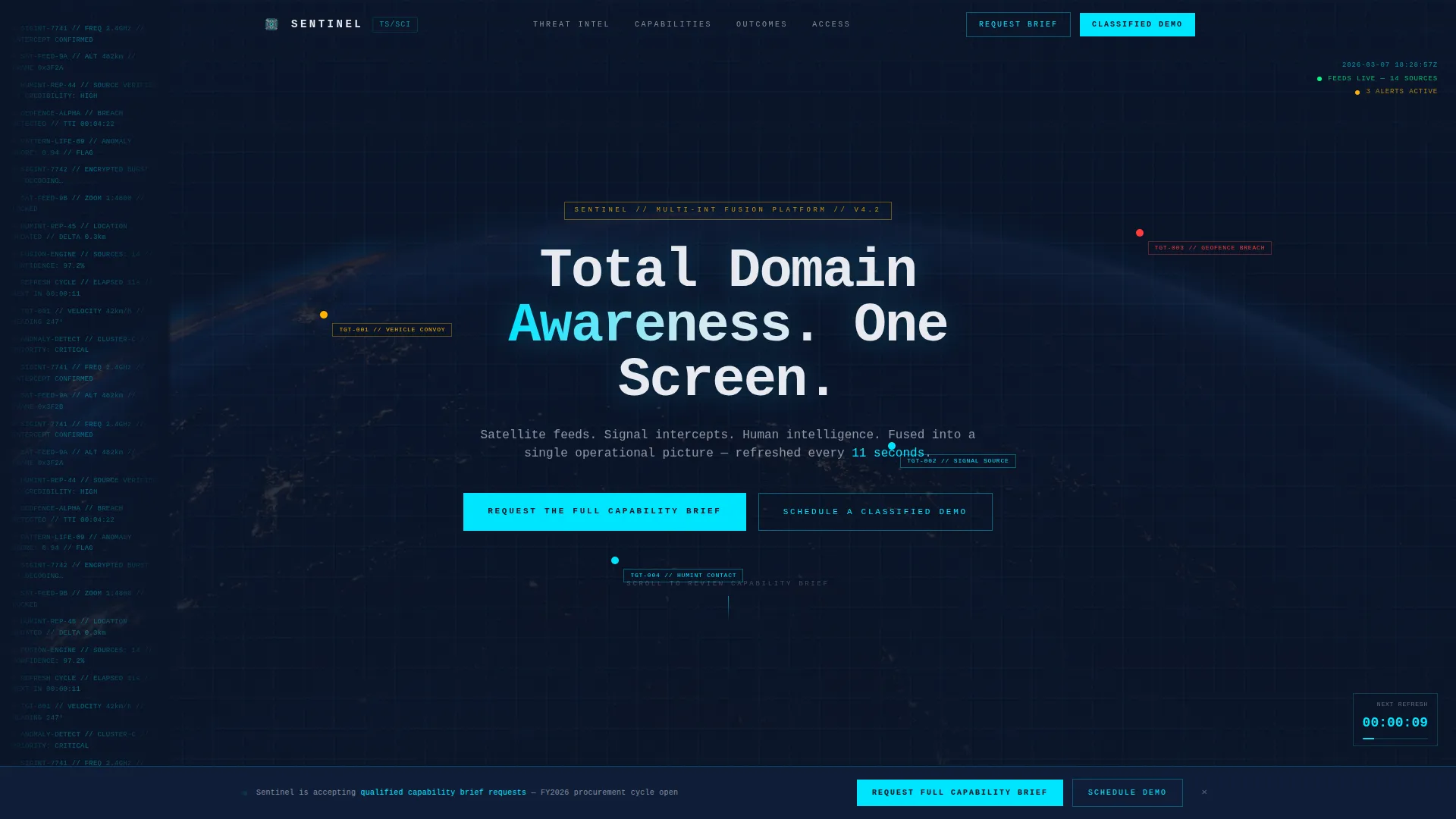 Defense Contractor & Military Professional Website Template