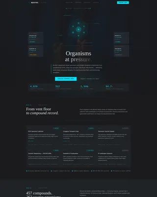 Marine Biotechnology Laboratory Website Template