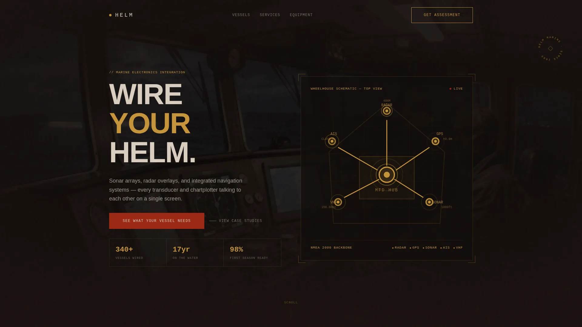 Marine Equipment & Supply Pricing Website Template