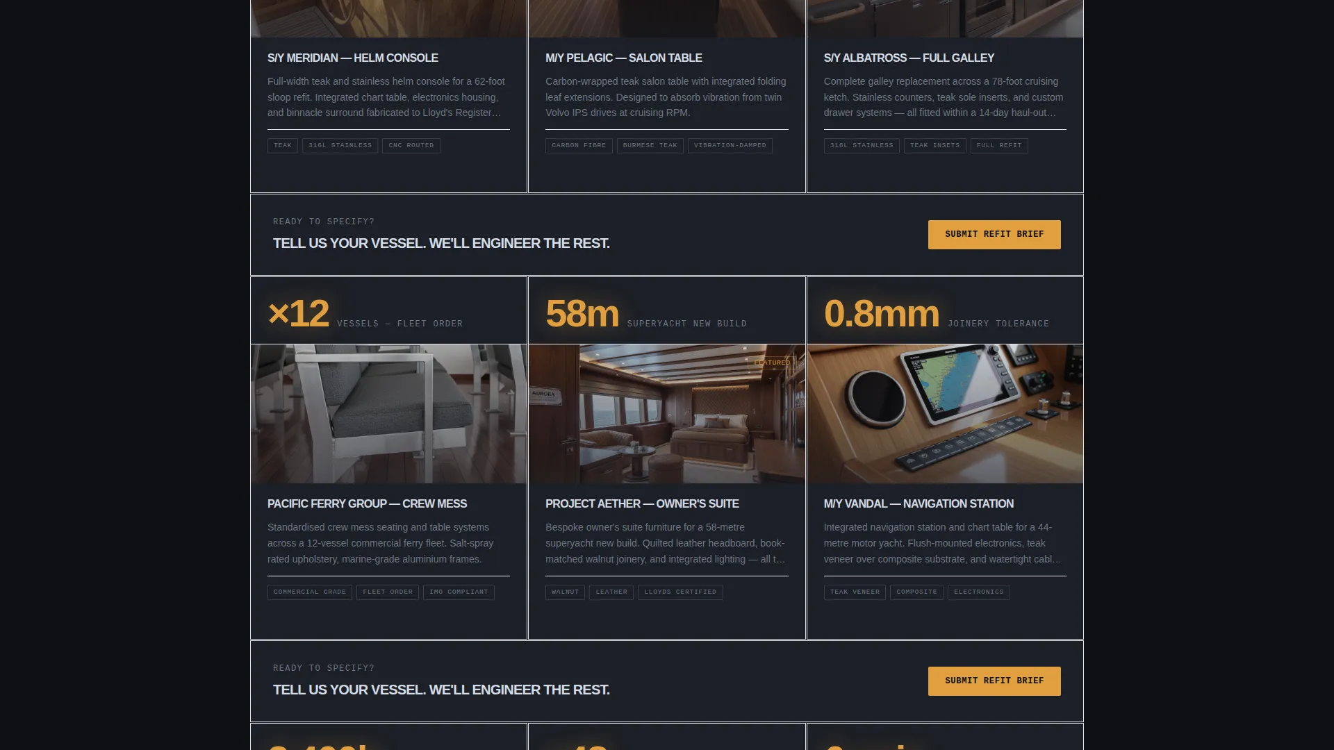 Marine Equipment & Supply Advanced Professional Website Template