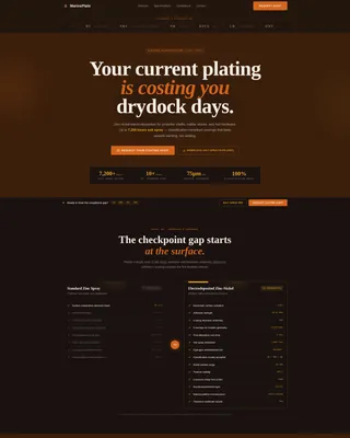 Marine Manufacturing Advanced Professional Website Template