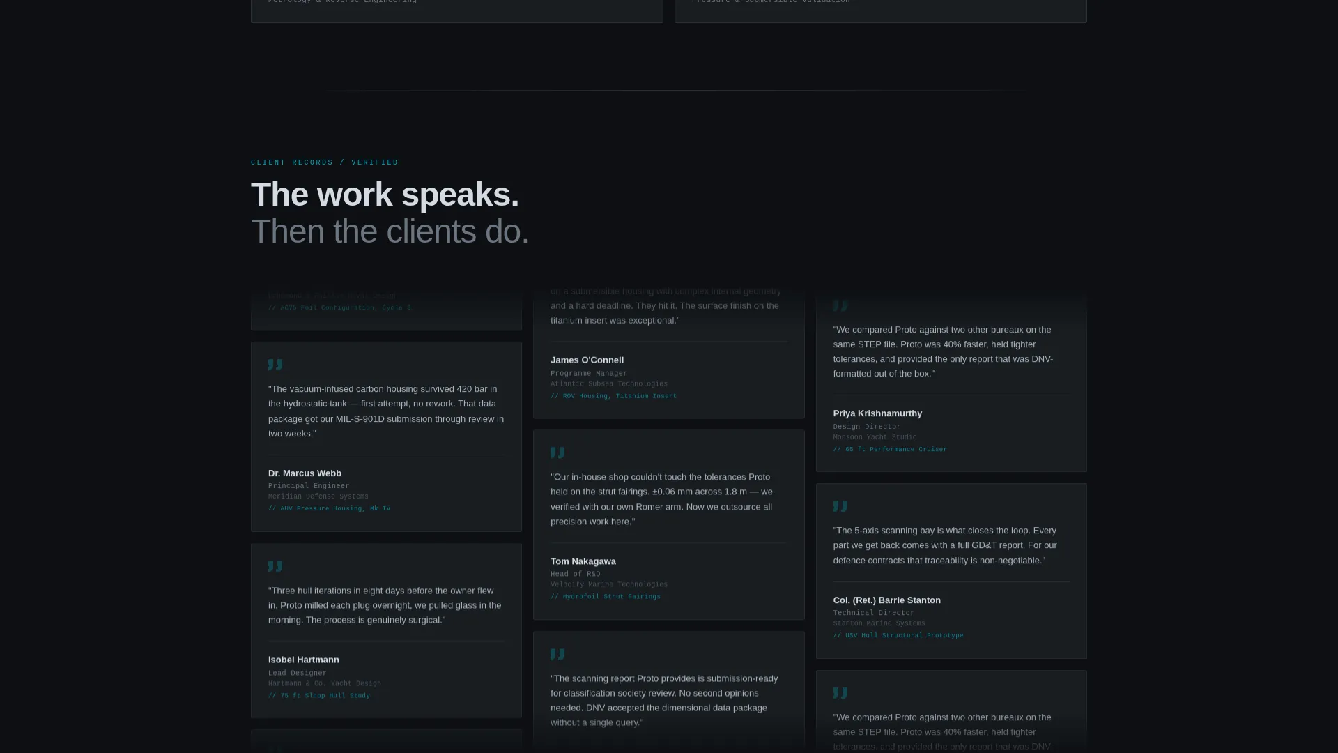 Marine Manufacturing Expert Professional Website Template