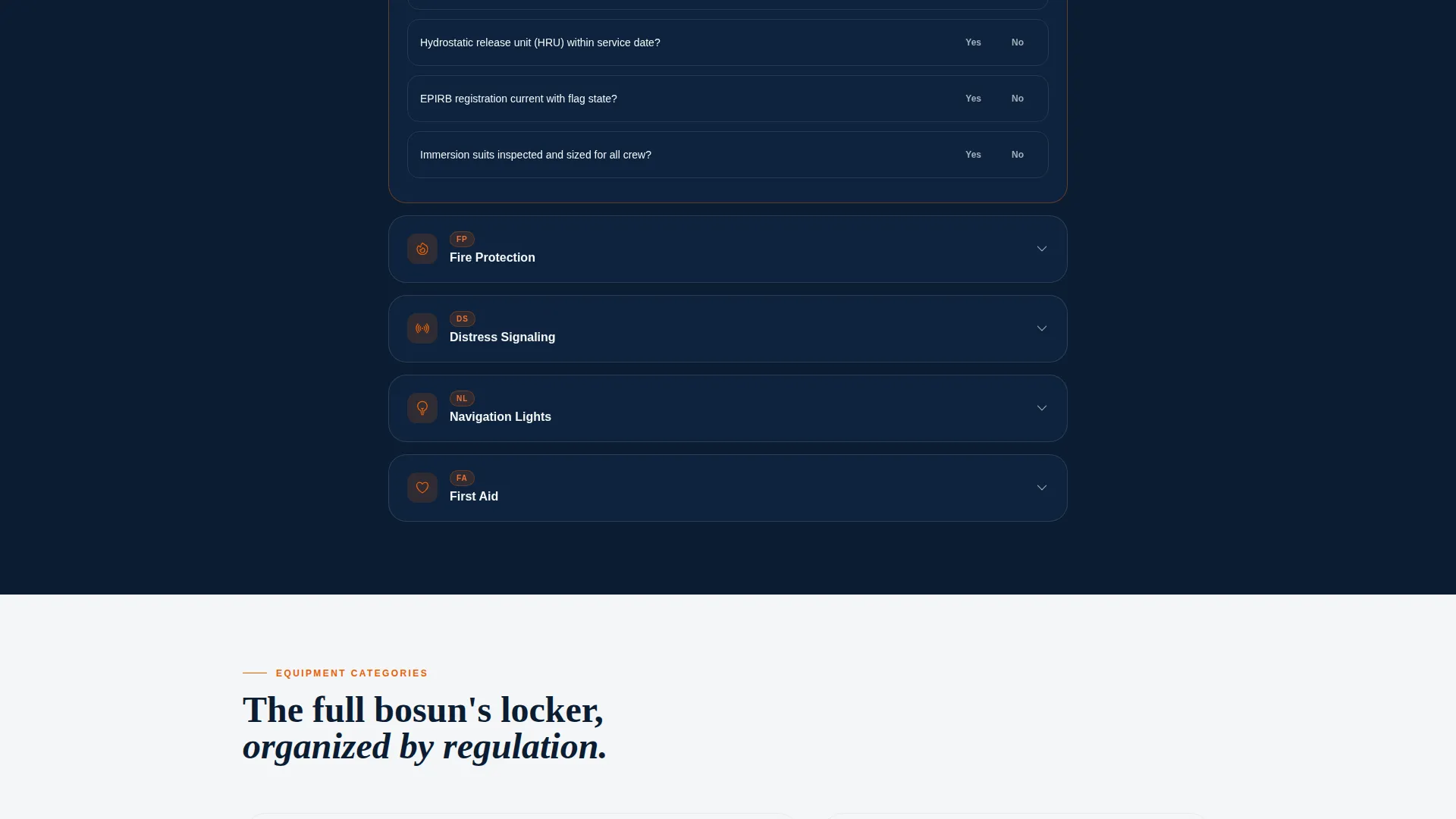 Marine Equipment & Supply Privacy Policy Website Template