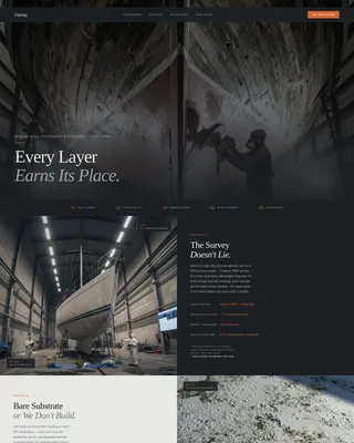 Marine Manufacturing Complete Professional Website Template