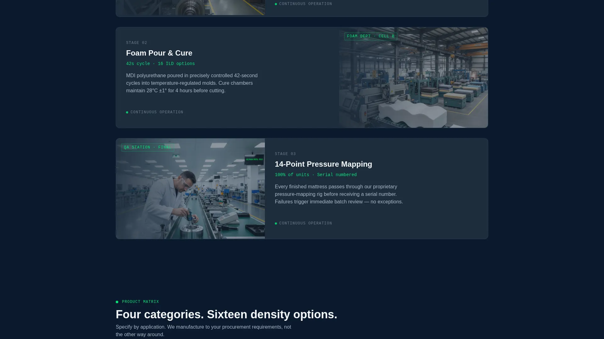 Wood & Furniture Manufacturing Pricing Website Template