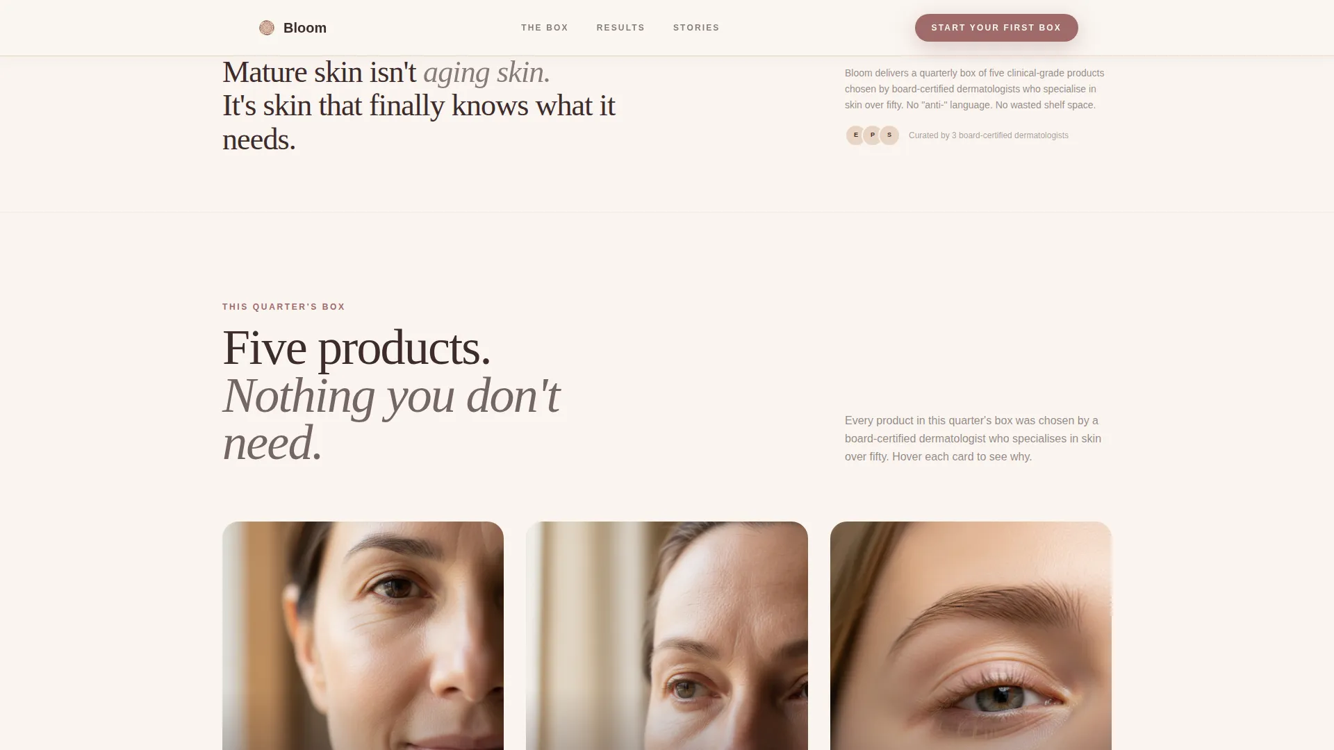 Luxe Skincare | Free Website Template | Rocket