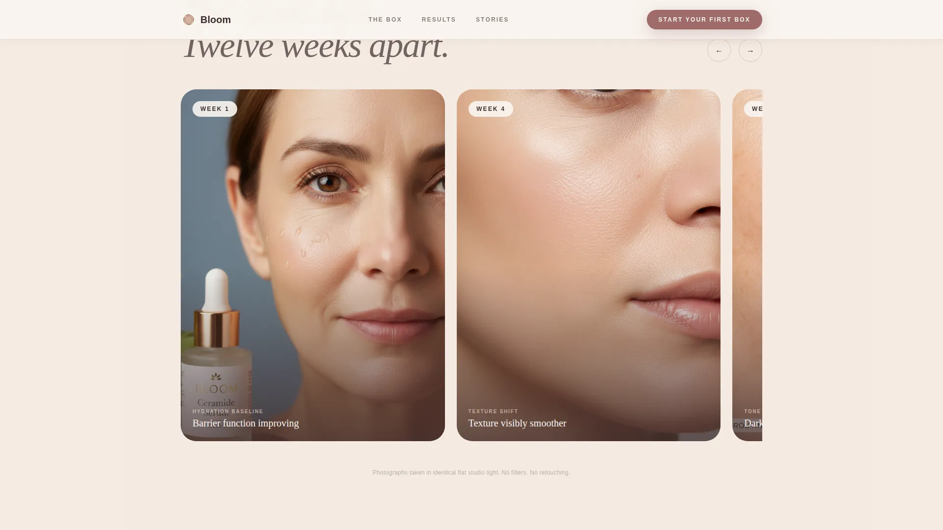 Luxe Skincare | Free Website Template | Rocket