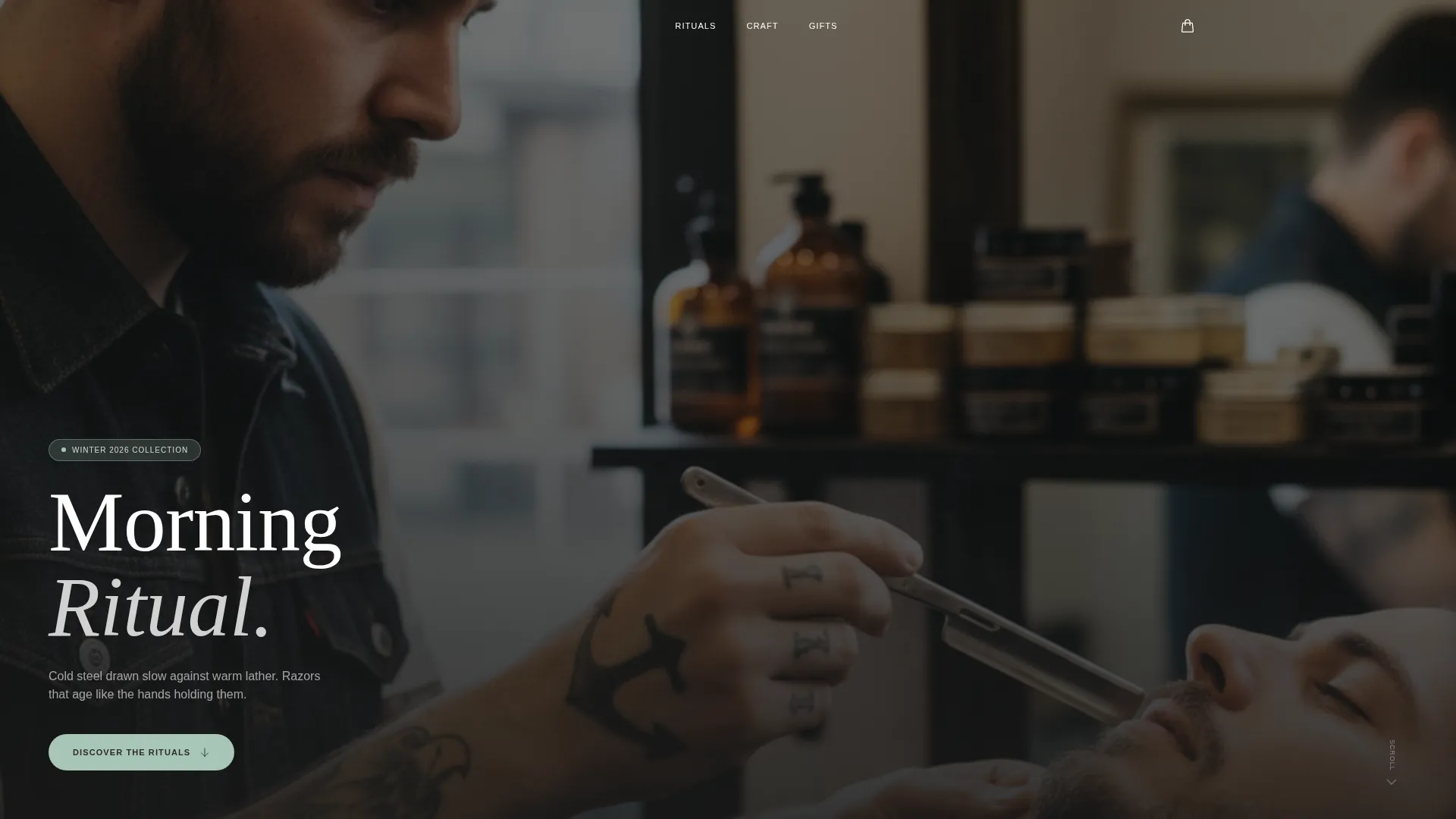 Refined Grooming | Free Website Template | Rocket