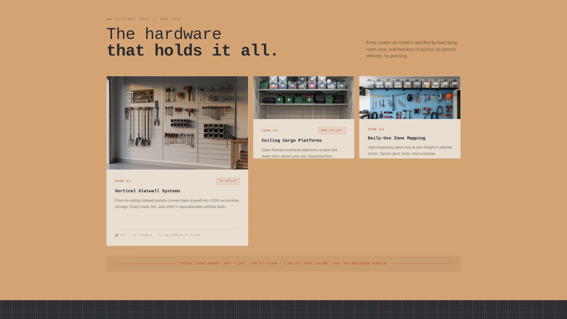 Garage Organizer & Declutter Landing Page Template