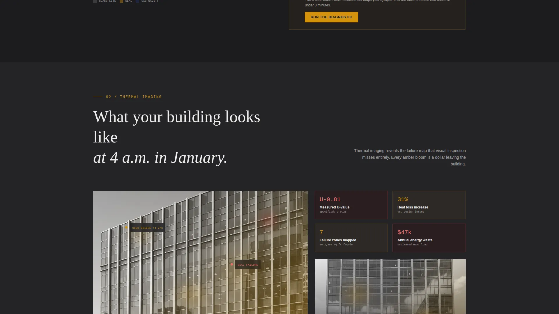 Glass Consultancy Landing Page Template