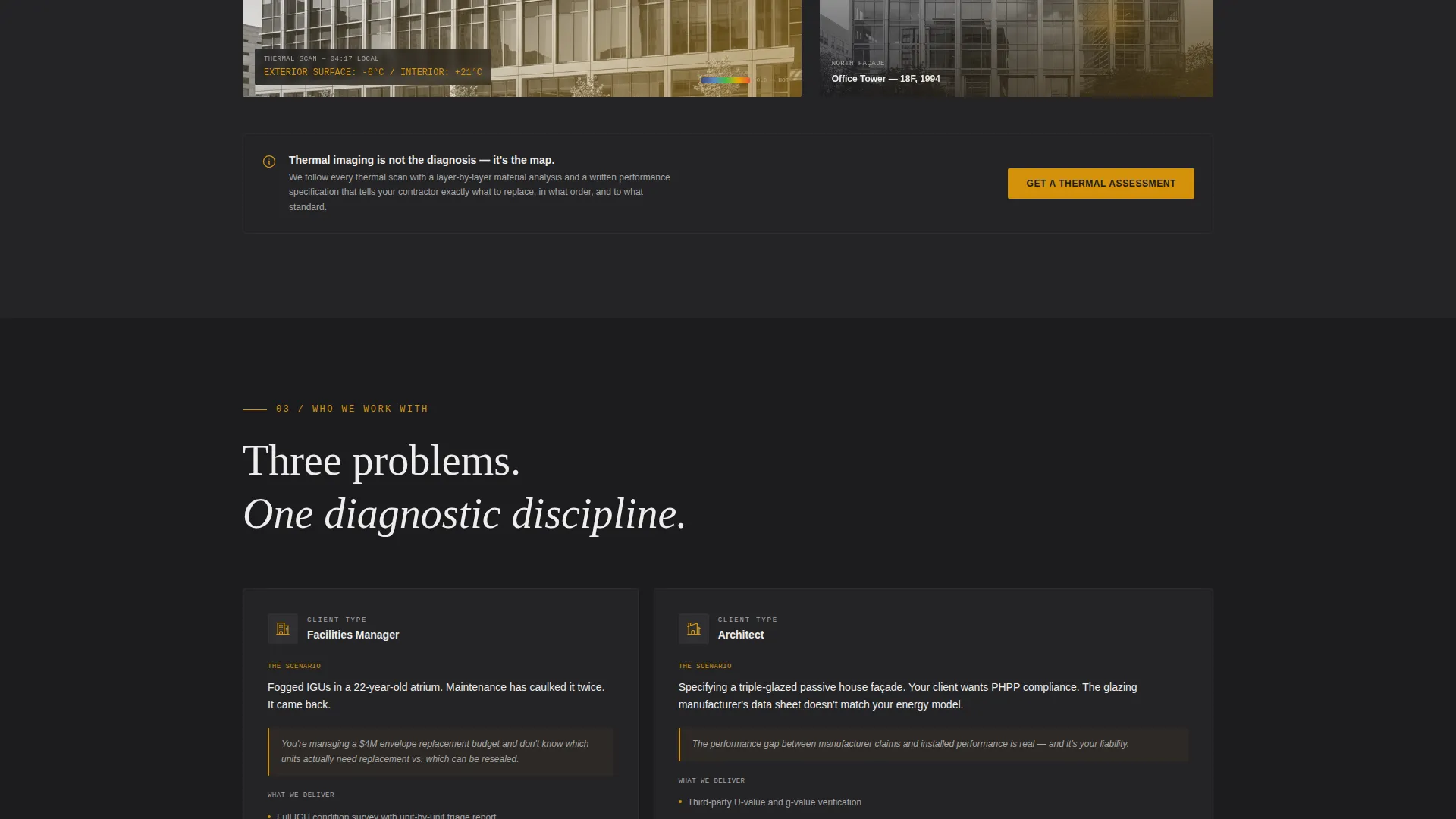 Glass Consultancy Landing Page Template