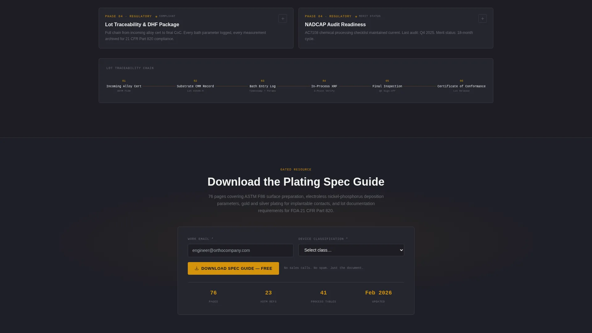 Medical Device Manufacturing Complete Professional Website Template