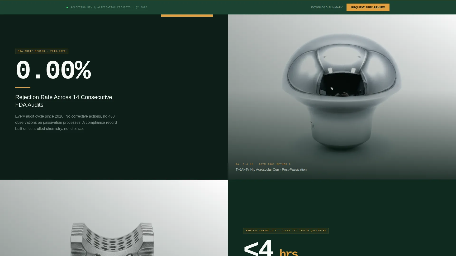Medical Device Manufacturing Directory Website Template