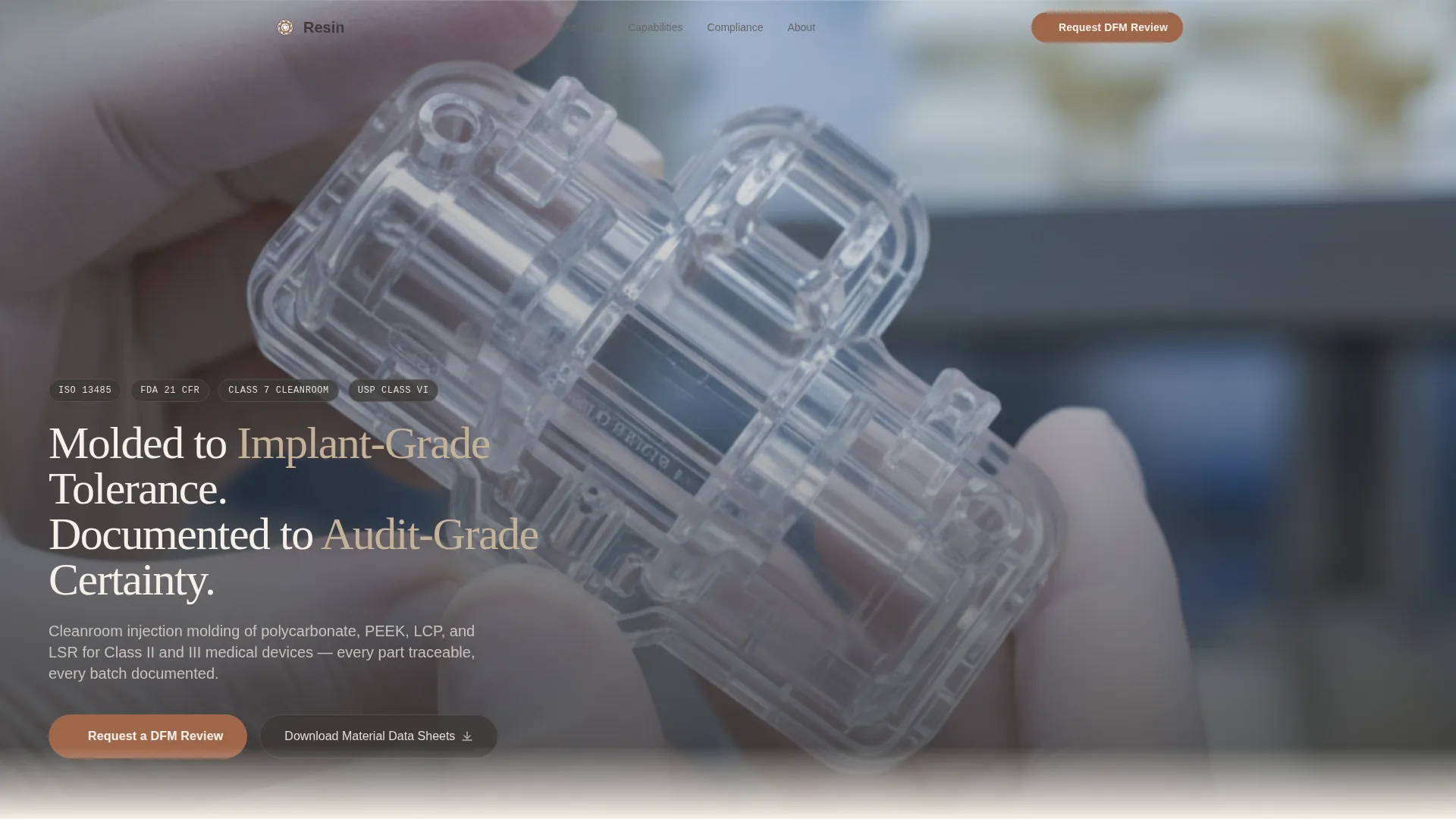 Plastics & Injection Molding Reviews Website Template