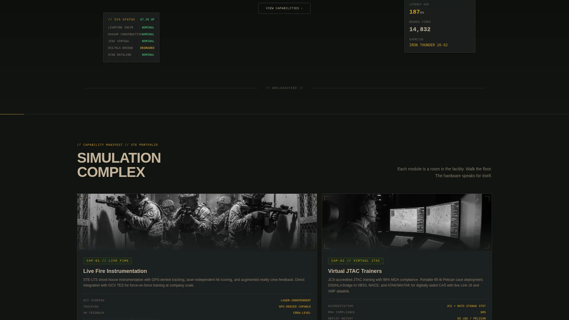 Defense Contractor & Military Advanced Professional Website Template