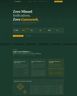 NDT Service Provider Landing Page Template