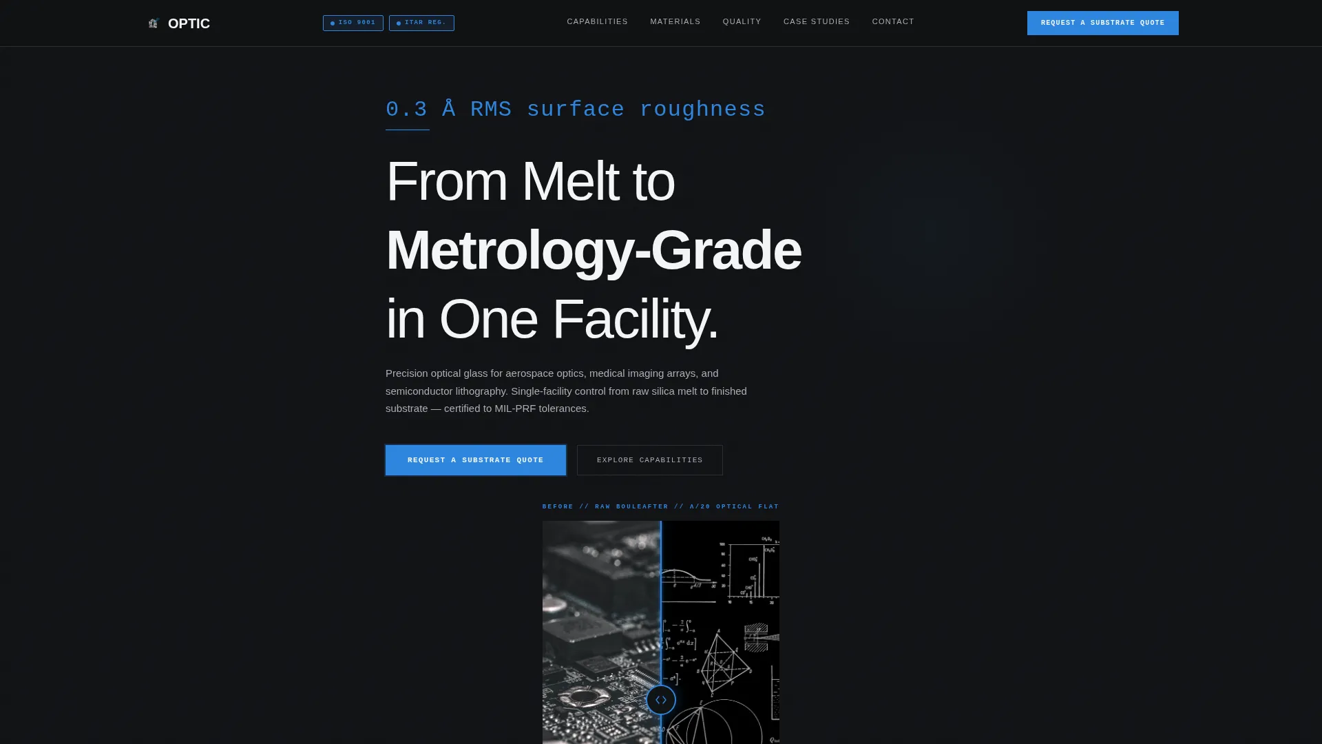 Ceramics & Glass Manufacturing Professional Website Template
