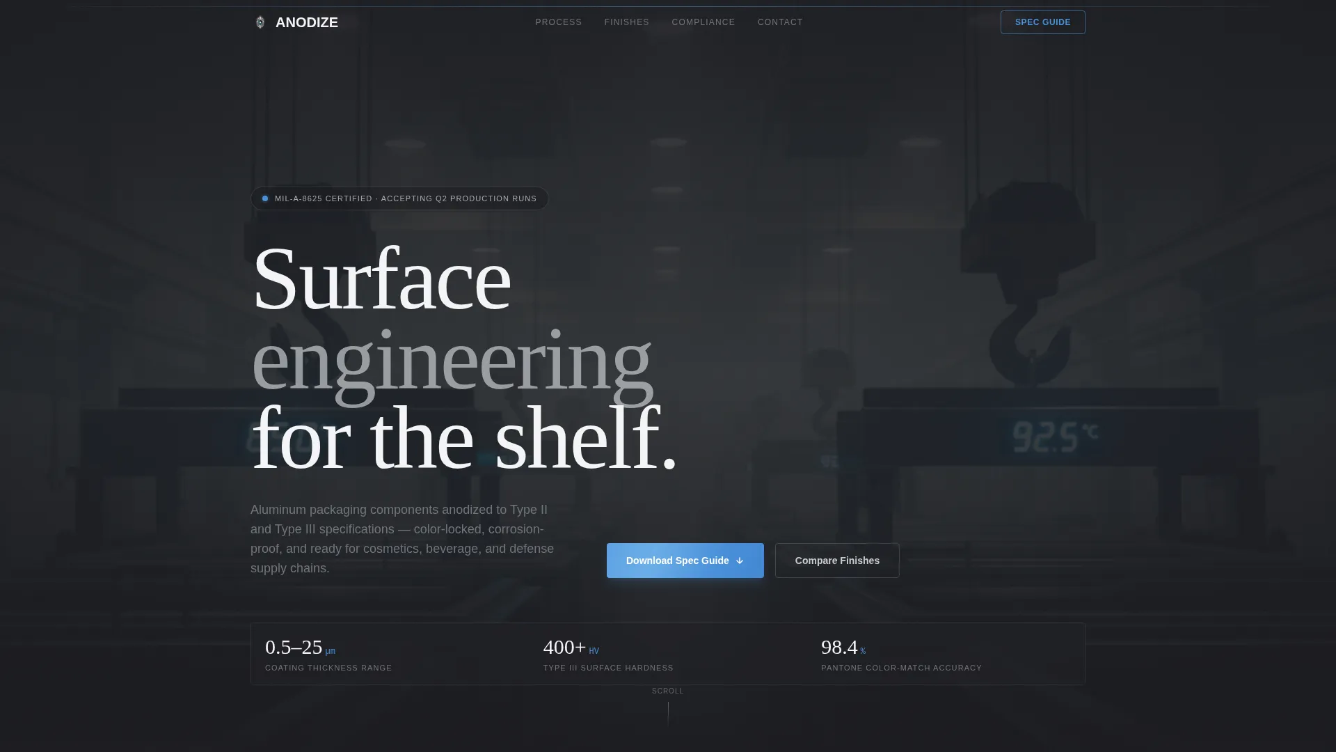 Packaging Manufacturing Professional Website Template