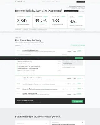 Chemical & Pharmaceutical Manufacturing Privacy Policy Website Template