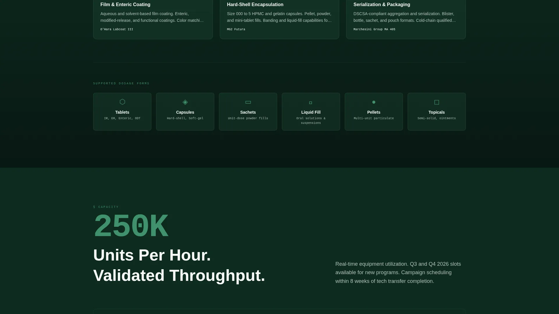 Complete Pharmaceutical Manufacturing Privacy Policy & Terms Website Template