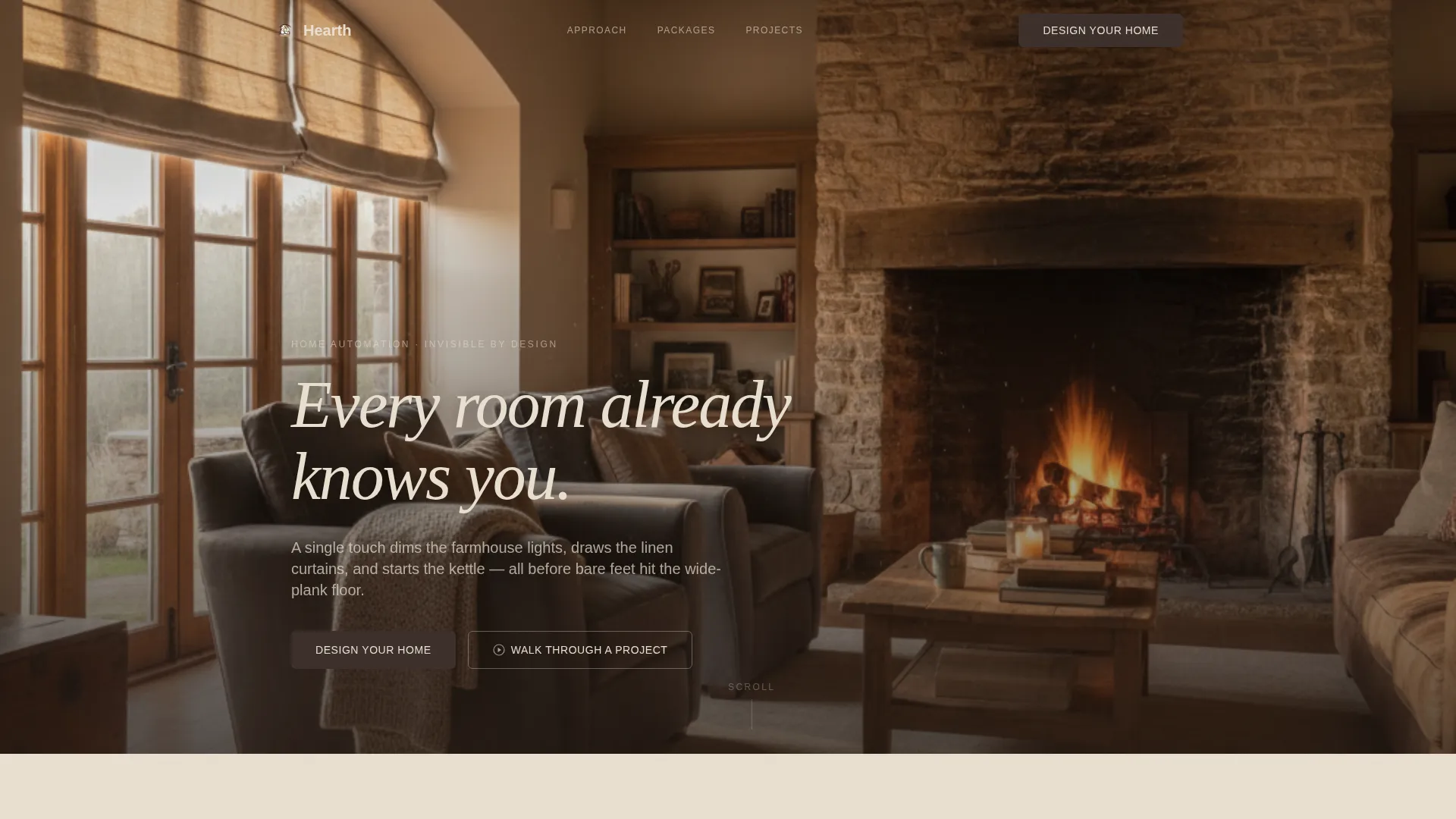 Home Automation Integration Landing Page Template