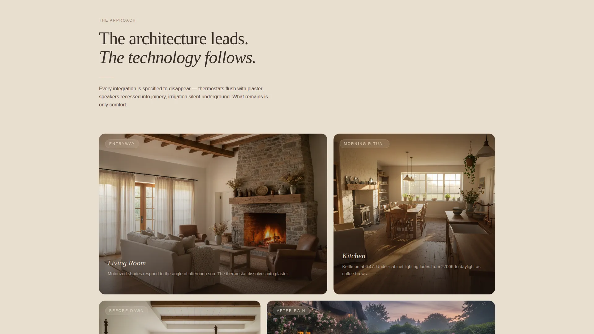 Home Automation Integration Landing Page Template