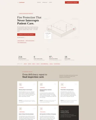 Hospital & Clinic Construction Privacy Policy & Terms Website Template
