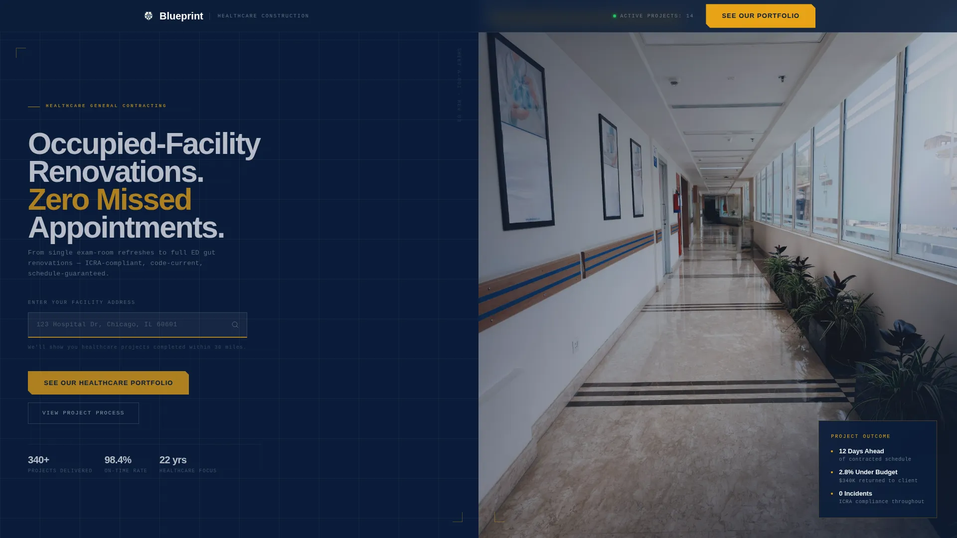 Specialist Hospital & Clinic Construction Professional Website Template