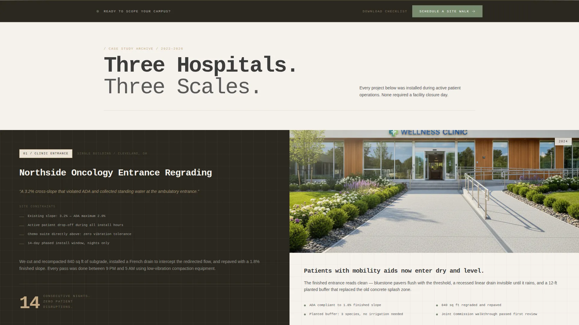 Specialist Hospital & Clinic Construction Appointment Booking Website Template