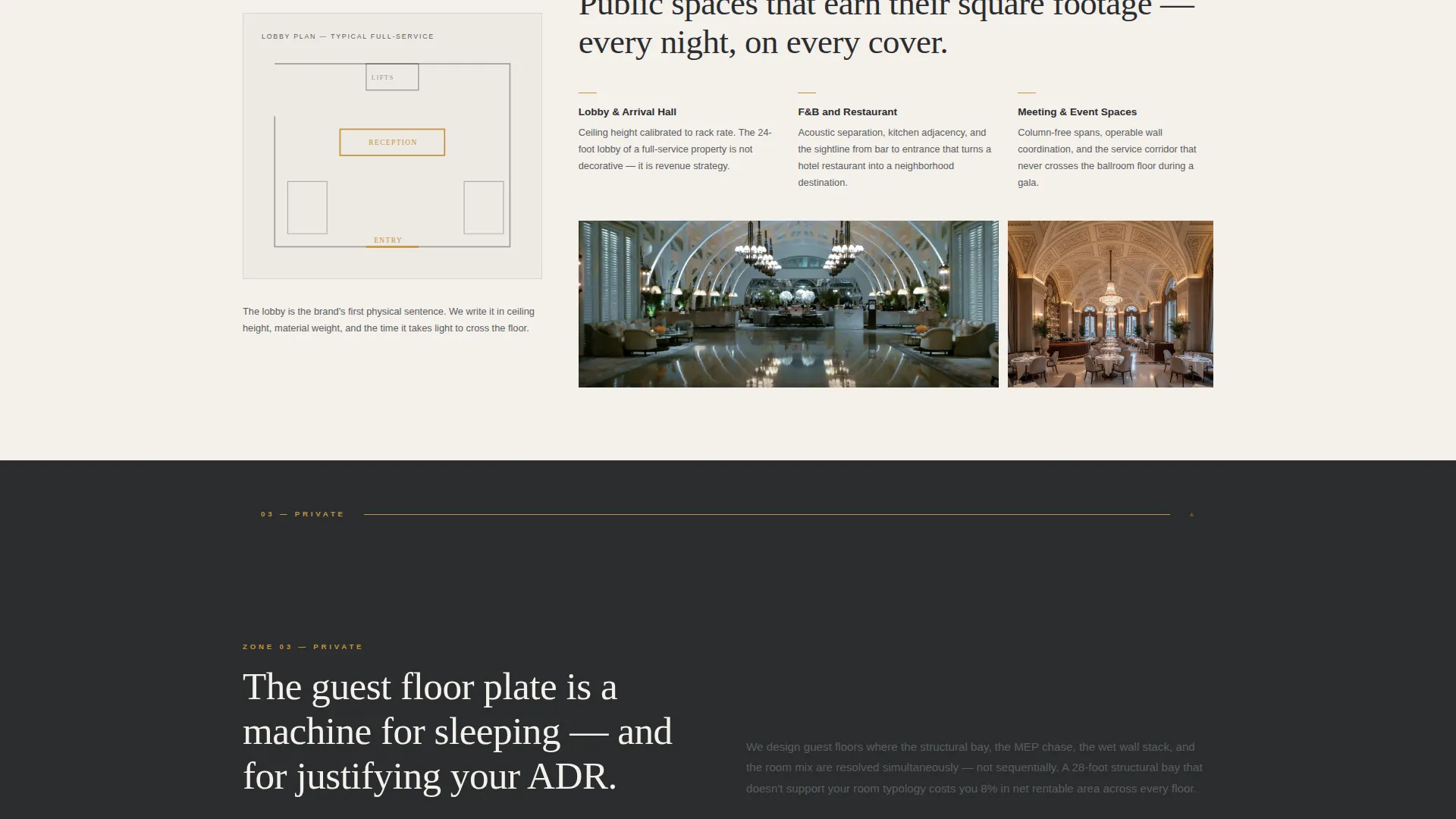 Hotel Architect Landing Page Template