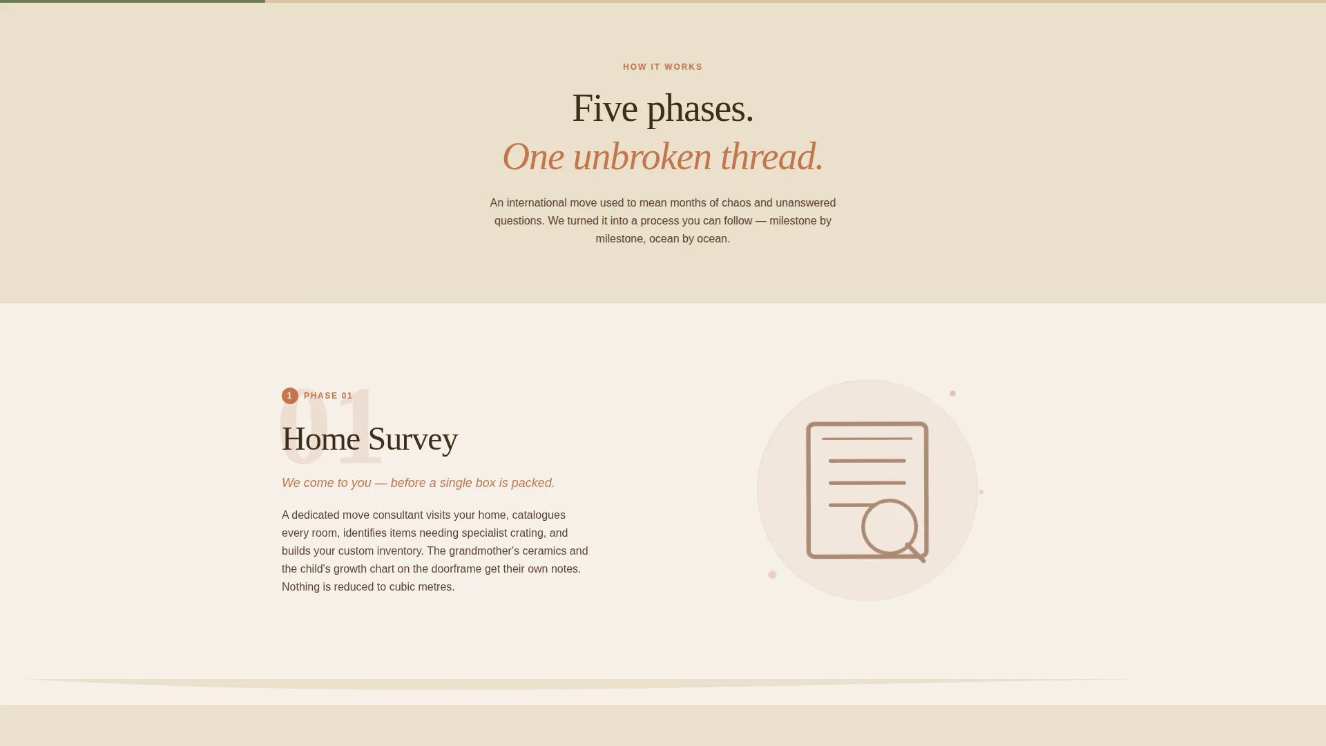 Specialist Moving & Relocation Professional Website Template