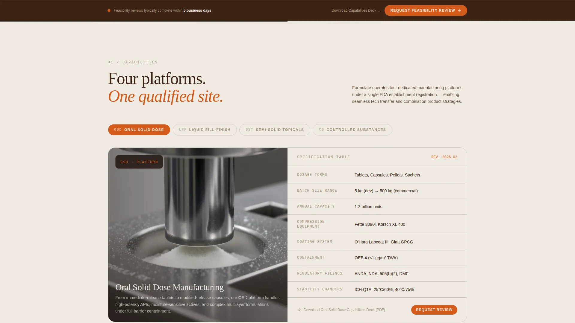 Pharmaceutical Manufacturing Reviews Website Template