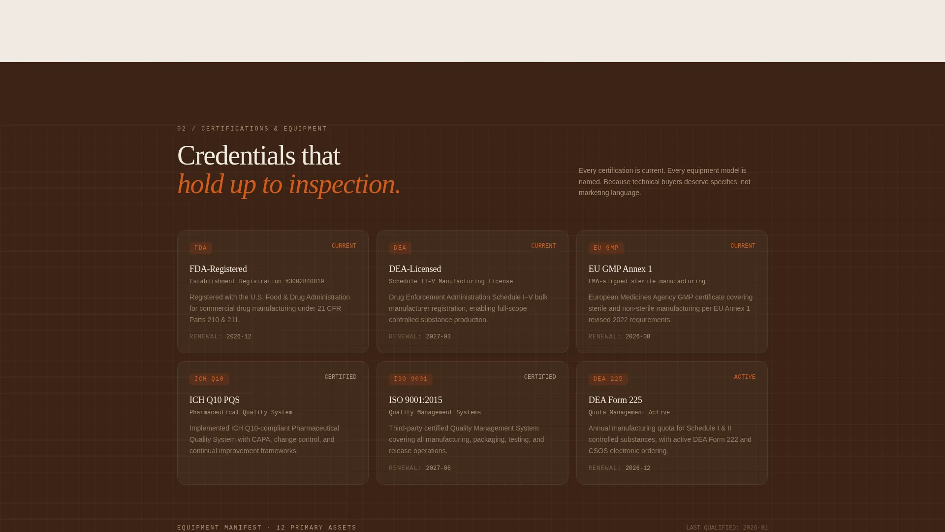 Pharmaceutical Manufacturing Reviews Website Template