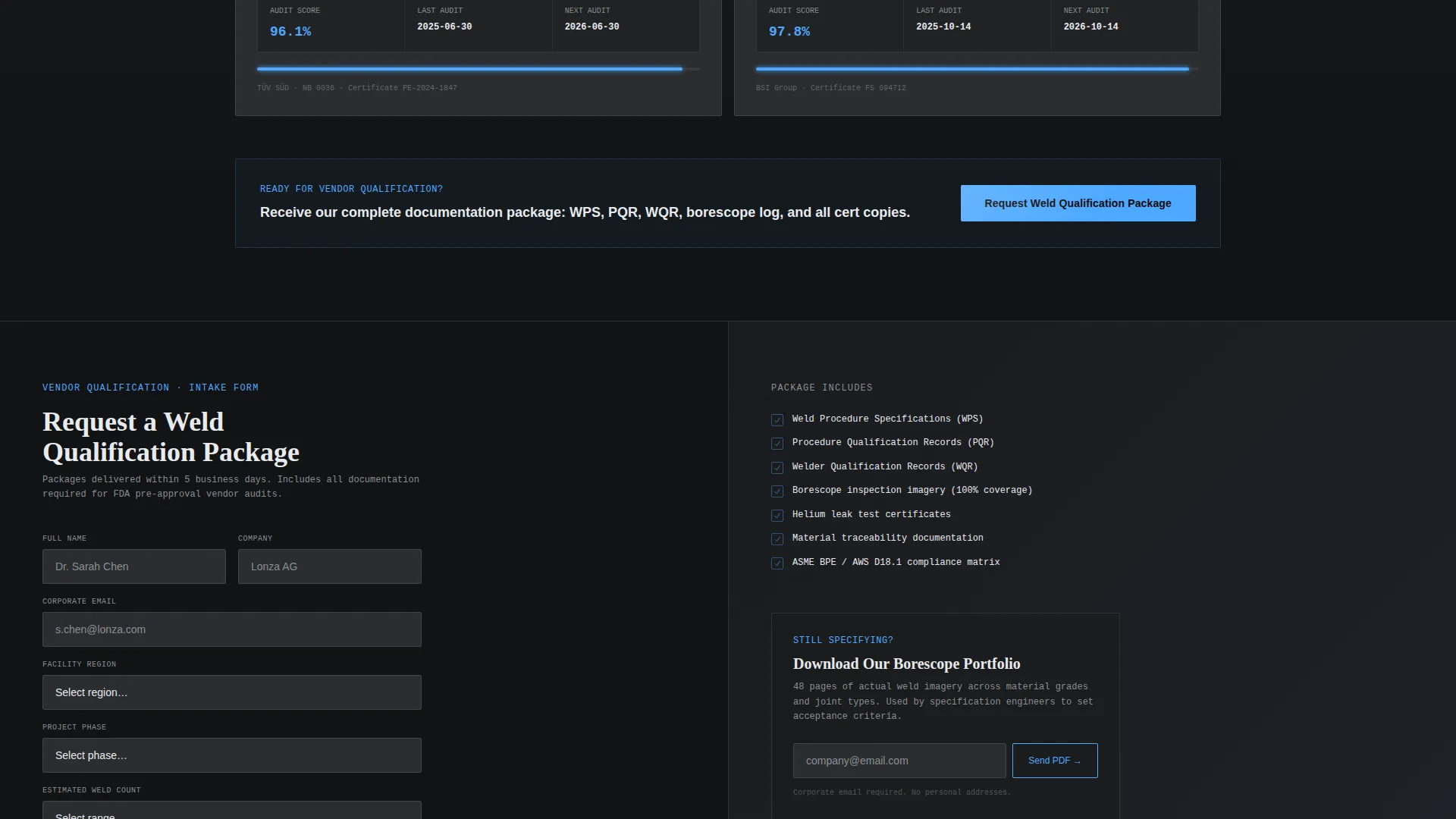 Pharmaceutical Manufacturing Pricing Website Template