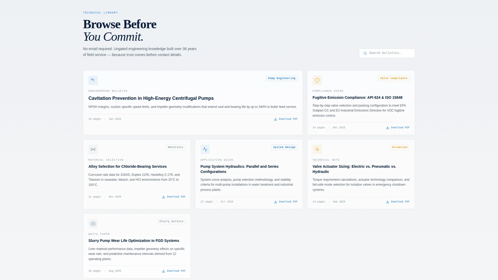 Pump & Valve Manufacturer Landing Page Template