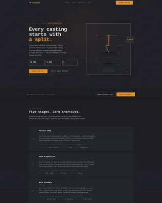 Manufacturing Processes Site Maintenance Website Template