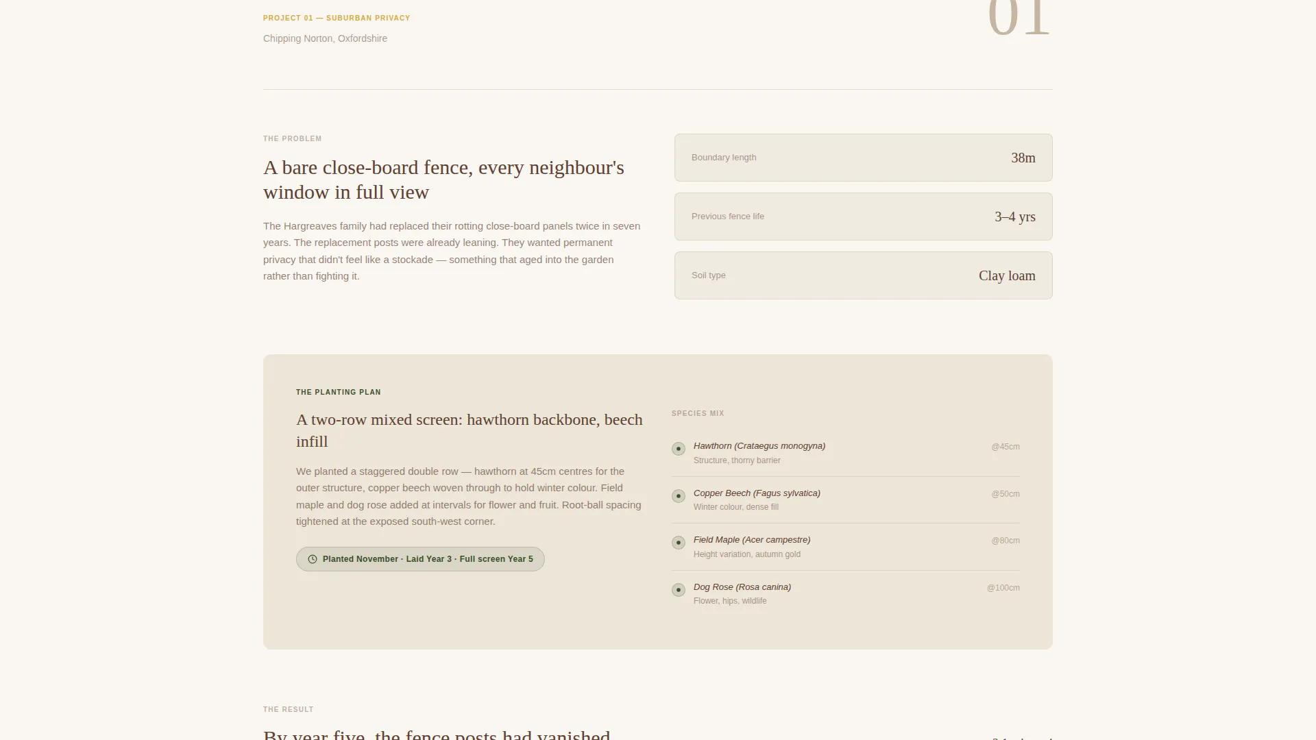 Living Fence & Hedge Installation Landing Page