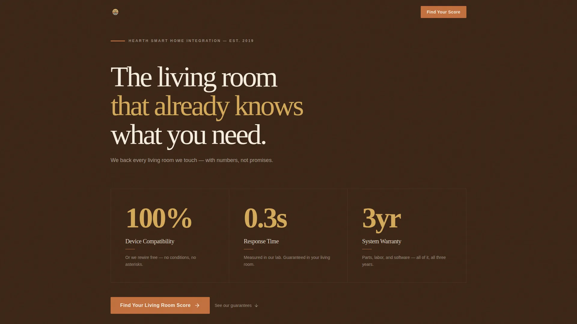 Smart Home Integration Landing Page Template