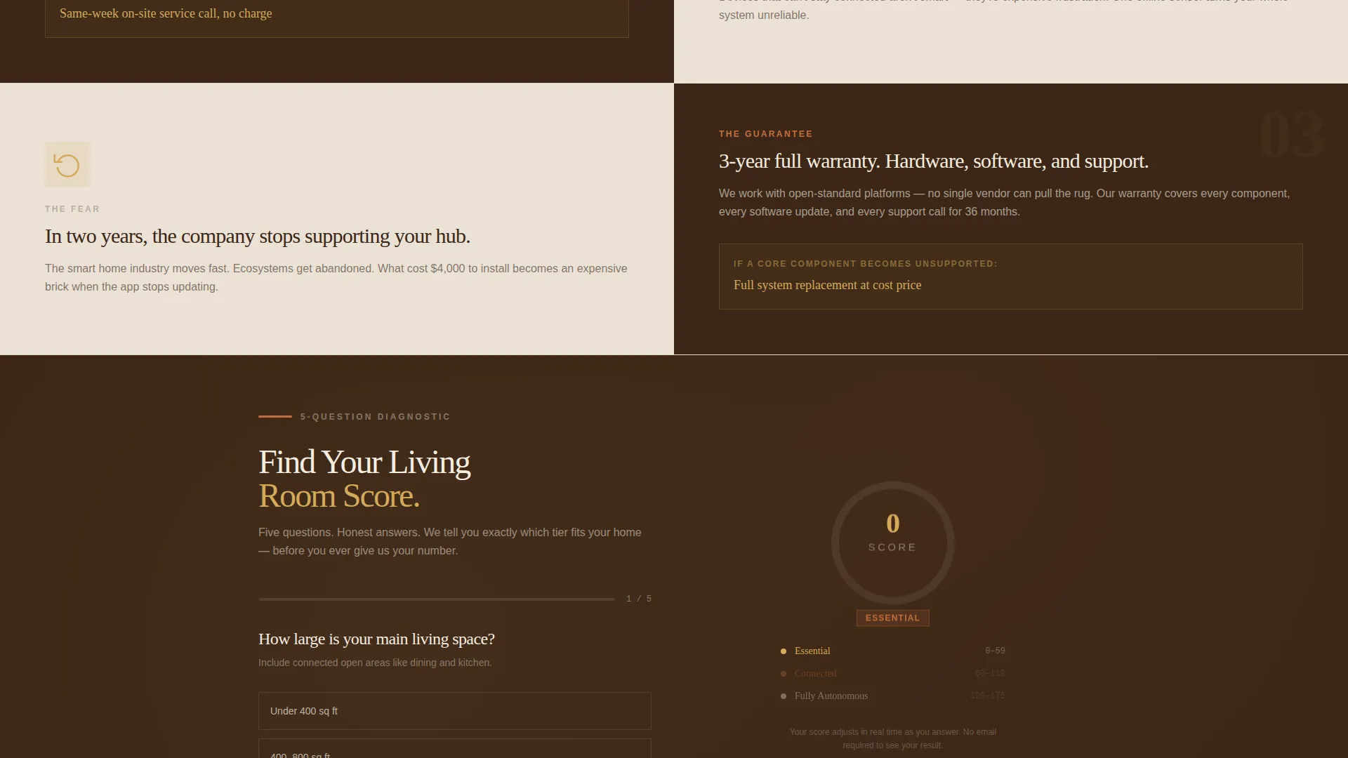 Smart Home Integration Landing Page Template