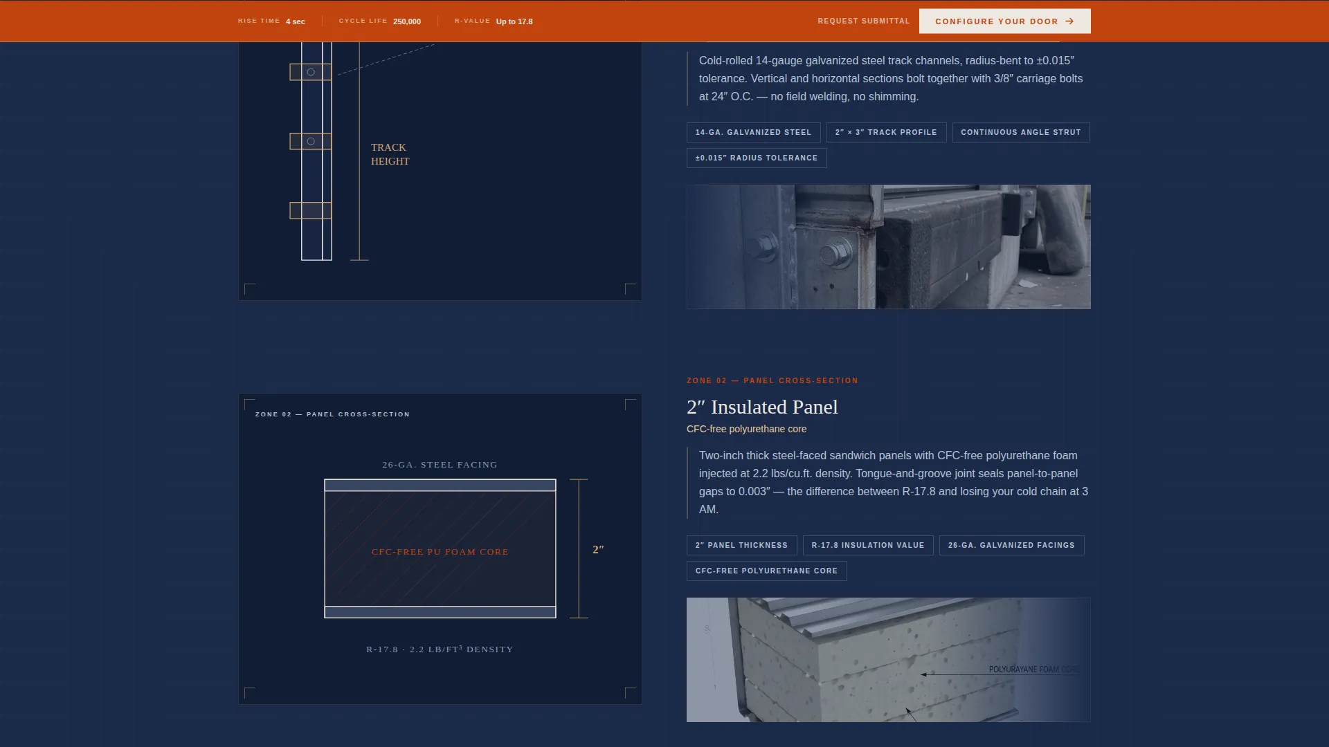 Loading Dock Door Manufacturer Landing Page Template