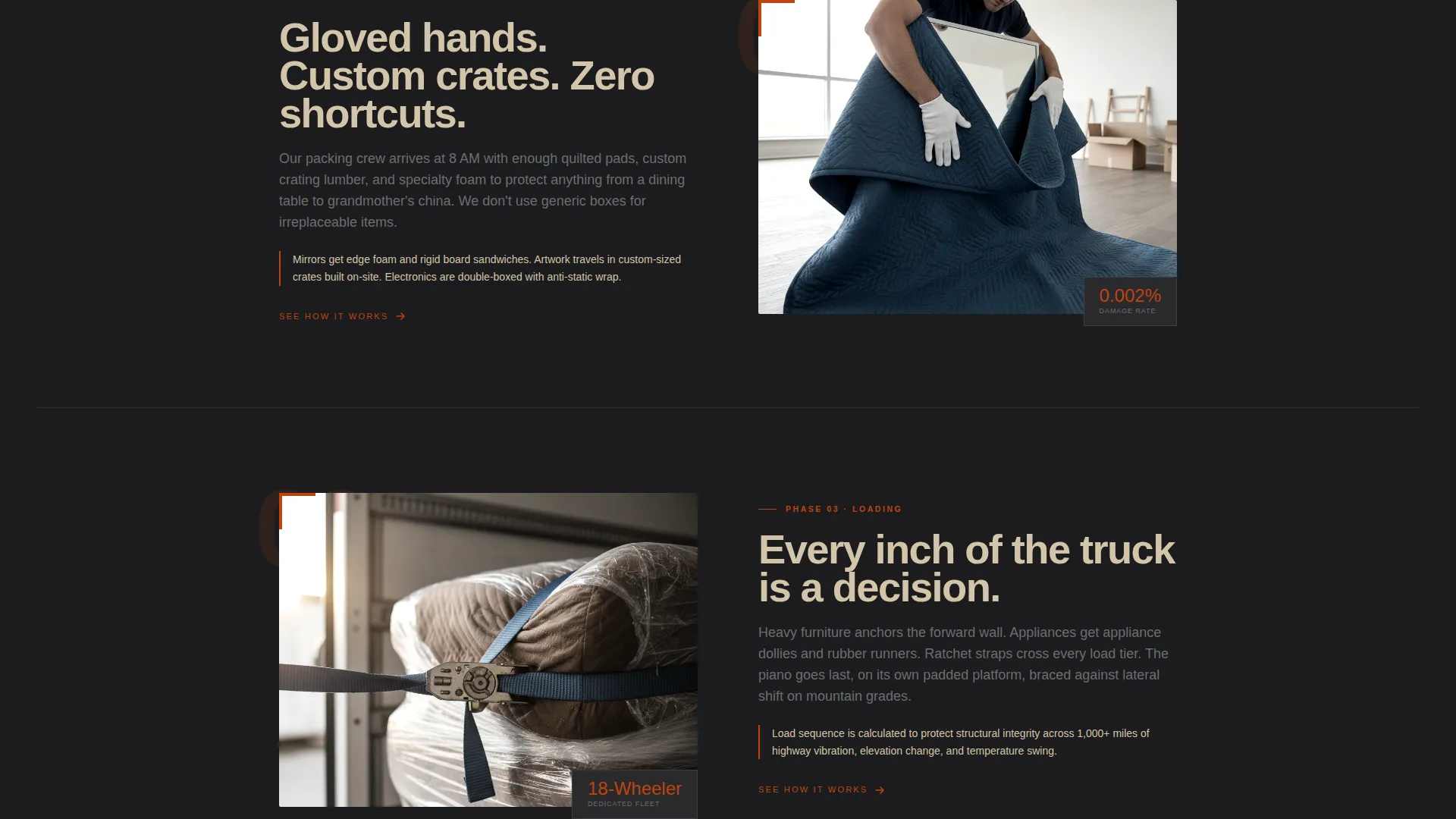 Advanced Moving & Relocation Professional Website Template