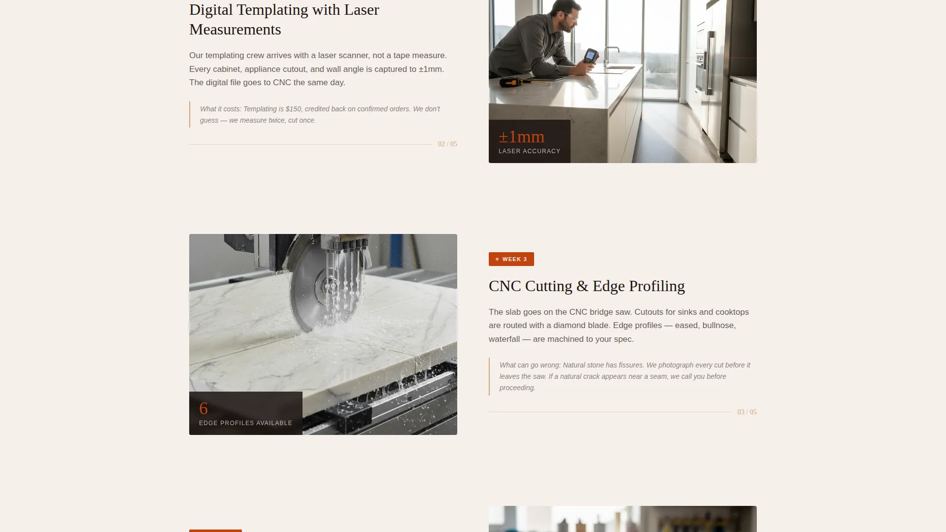 Specialist Marble Products Professional Website Template