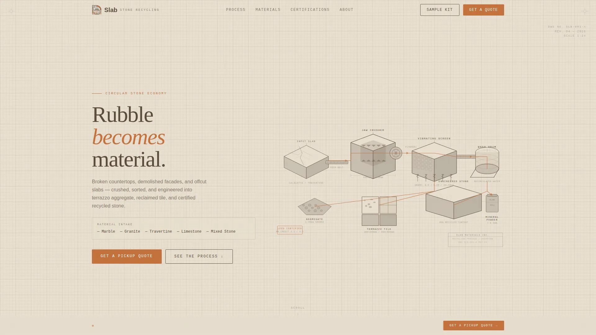 Complete Marble Products Professional Website Template