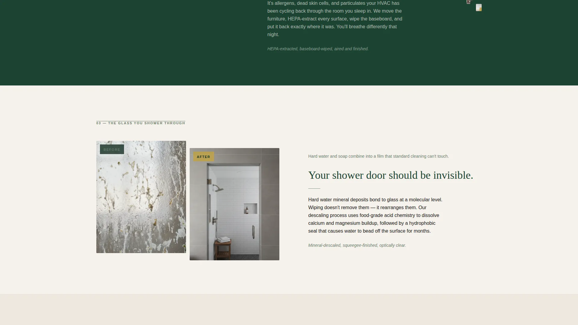 Master Suite Renovation Advanced Booking Website Template