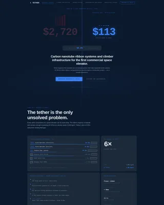 Certified Space & Advanced Aerospace Professional Website Template
