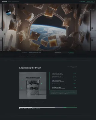 Space & Advanced Aerospace Professional Website Template